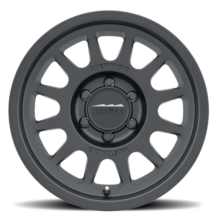 Method MR703 17x8.5 +25mm Offset 6x135 87mm CB Matte Black Wheel
