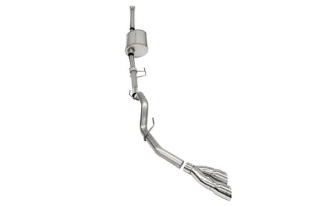 Corsa 2021-2025 Ford F-150 SuperCrew/6.5in Bed 3.5L V6 Sport Cat-Back Single Side Exit-Polished