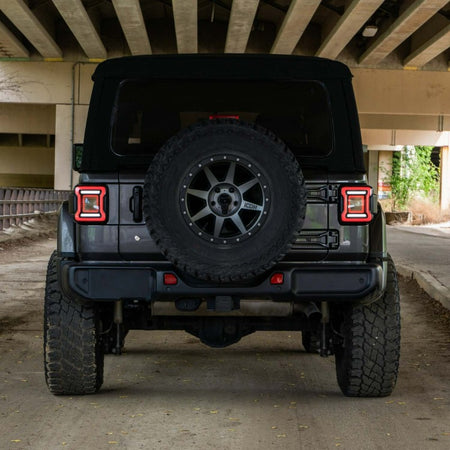 Form Lighting 2018-2023 Jeep Wrangler LED Tail Lights Red (Pair)