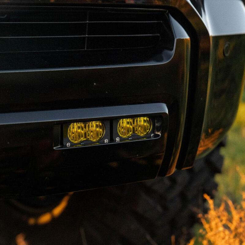 Baja Designs 2023+ Toyota Sequoia S2 Sport Fog Pocket Kit - Baja Amber
