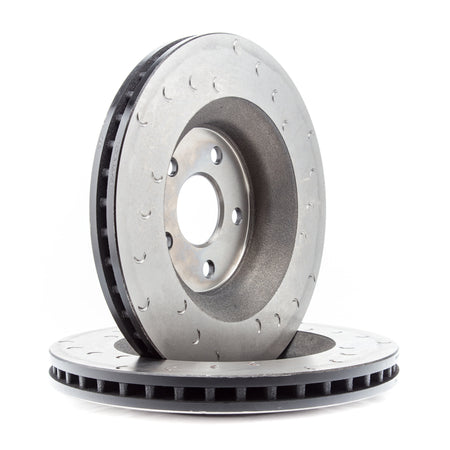 Alcon 2007+ Jeep JK 350x32mm Rotors 4-Piston Red Calipers Front Brake Upgrade Kit
