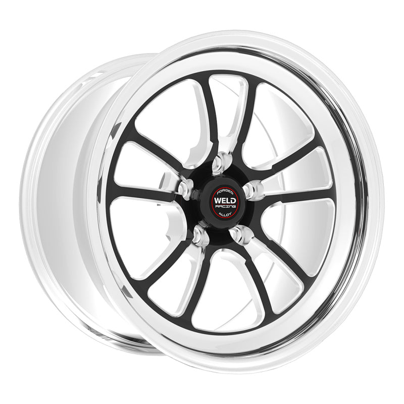 Weld S70 20x7 / 5x115mm BP / 3.8in. BS Black Wheel (High Pad) - Non-Beadlock