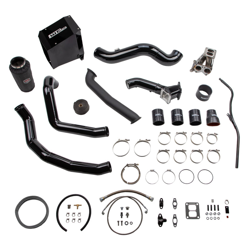Wehrli 01-04 GM Duramax LB7 S300 Single Turbo Install Kit - Bengal Grey
