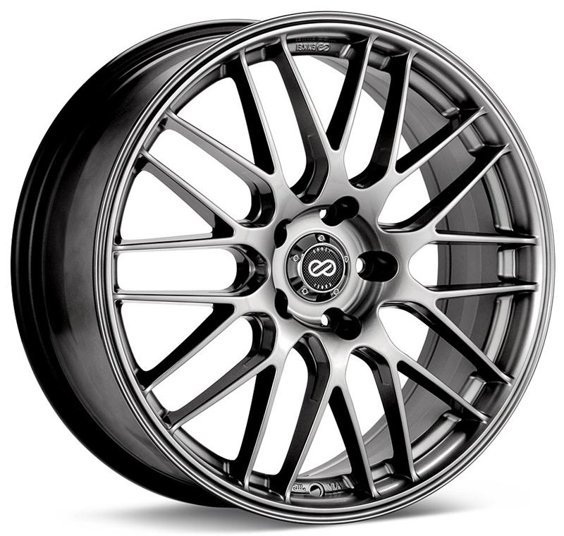 Enkei EKM3 442 18x8 5x114.3 40mm offset Hyper Silver Wheel