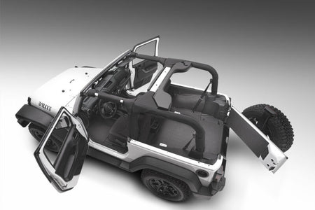 Husky Liners 11-17 Jeep Wrangler JK 2dr (Incl. Heat Shields) Guardian Impact Jeep Liner