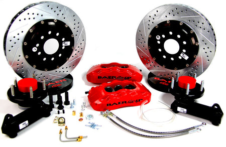 Baer Brakes 58-70 Chevrolet Biscayne STD Studs 13in Pro+ Front SDZ Brake Kit - Monster Green