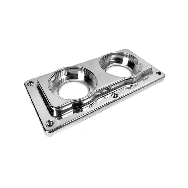 Baer Brakes Mopar 1in Bore Remaster 4-Bolt Left Port Master Cylinder Assembly - Polished