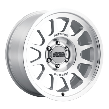 Method MR703 Bead Grip 20x9 -12mm Offset 5x5 71.5mm CB - Machined Clear Coat
