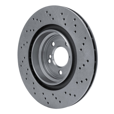 DFC 15-20 BMW M2 Left Rear Drilled Brake Rotor