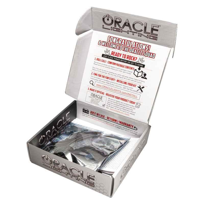 Oracle Dodge Charger 05-14 LED Waterproof Fog Halo Kit - White