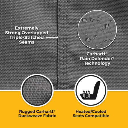 Covercraft 2026 Jeep Wrangler 2-Door (MT) Carhartt SeatSaver Custom Front Row Seat Covers