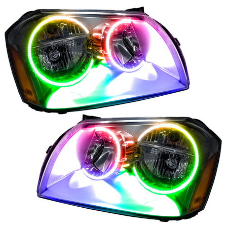 Oracle 05-07 Dodge Magnum SMD HL - Chrome - ColorSHIFT w/o Controller
