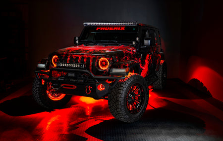 Oracle Jeep Wrangler JL/JT Sport High Performance W LED Fog Lights - w/o Controller