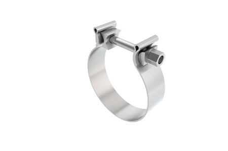 Borla 4in T-304 Stainless Steel AccuSeal Single Bolt Band Clamp