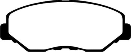 EBC 13-15 Acura ILX 1.5 Hybrid Yellowstuff Front Brake Pads