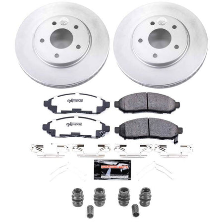 Power Stop 15-18 Chevrolet City Express Front Z36 Coated Truck & Tow Brake Kit