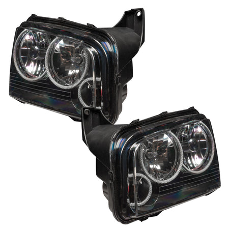 Oracle 05-10 Dodge Charger SMD HL (Non-HID) - Triple Halo - ColorSHIFT