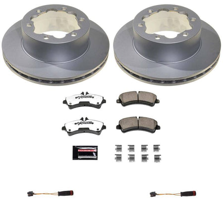 Power Stop 10-18 Freightliner Sprinter 3500 Rear Z36 Coated Truck & Tow Brake Kit
