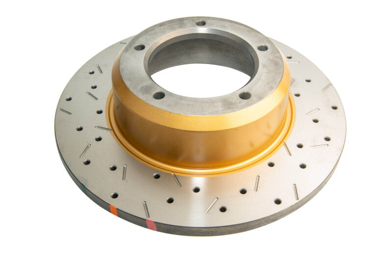 DBA 93-99 Land Rover Defender 110 Front 4000 Series Drilled & Slotted Rotor