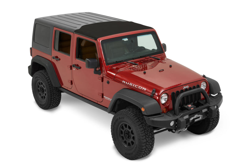 Bestop 07-18 Jeep Wrangler JK Sunrider For Hardtop (Premium Black Twill 2-Door Or 4-Door)