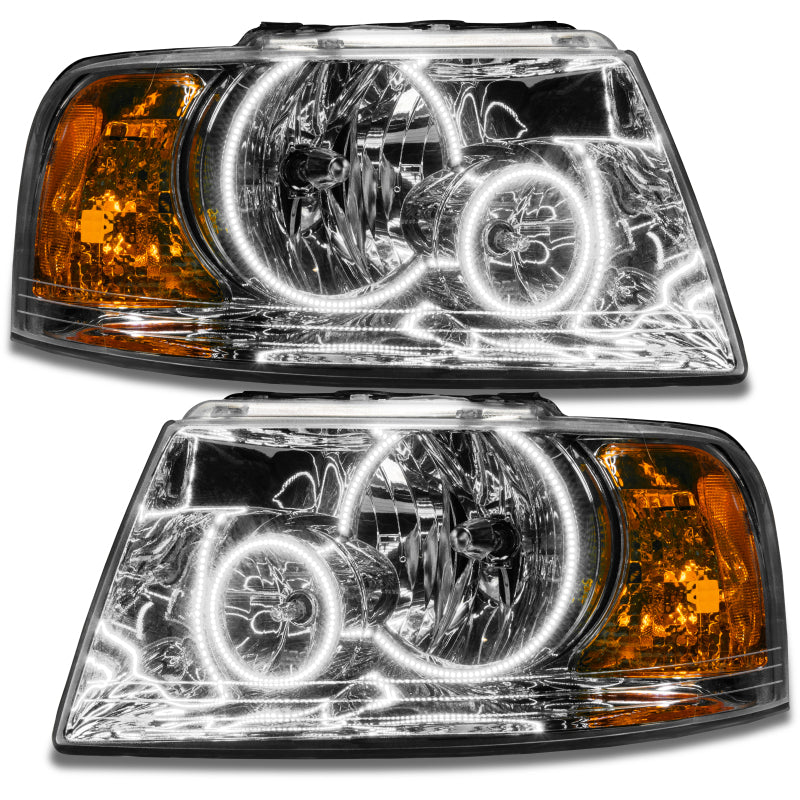 Oracle 03-06 Ford Expedition SMD HL - Chrome - ColorSHIFT w/ 2.0 Controller