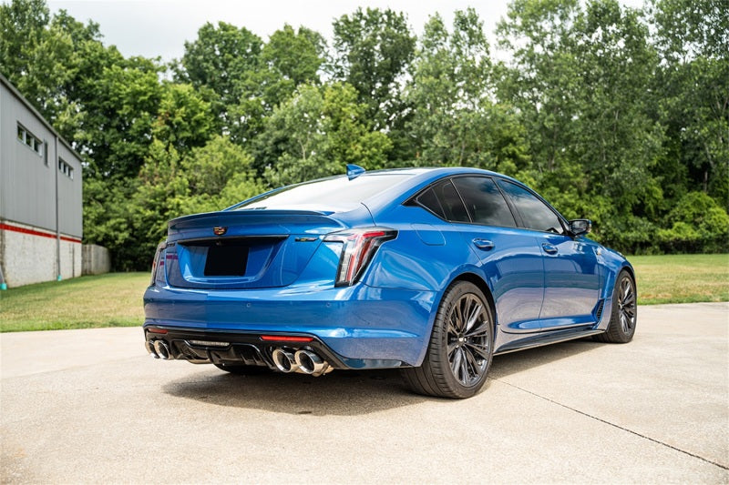Corsa 2022-2025 Cadillac CT5-V Blackwing 3in Axle-Back - Act. Exh. - Dual Rear Exit - Twin 4.5inTips