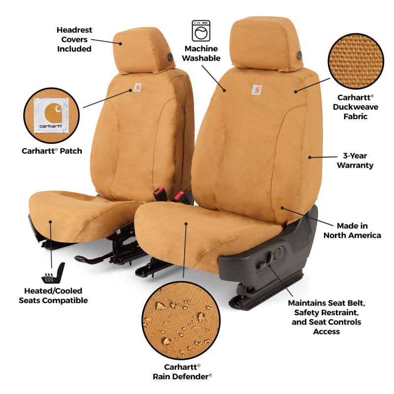Covercraft 07-09 Dodge Nitro Carhartt SeatSaver Custom Front Row Seat Covers
