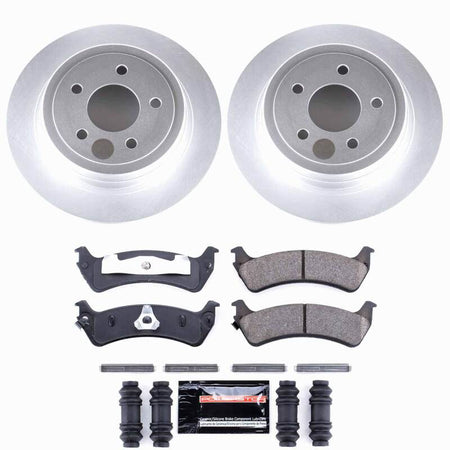 Power Stop 2003 Ford Explorer Sport Rear Z23 Coated Brake Kit