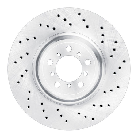 DFC 15-20 BMW M4 Right Front Drilled Brake Rotor