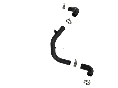 aFe Bladerunner 2.5in Aluminum Tube Hot Charge Pipe Black 2Volkswagen 22-23 GTI (MKVIII) L4-2.0L (t