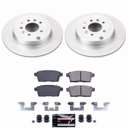 Power Stop 07-15 Mazda CX-9 Rear Z23 Coated Brake Kit