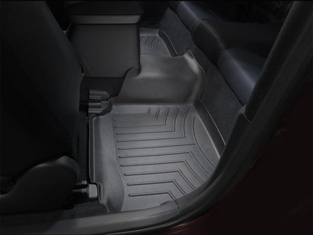 WeatherTech 05-10 Scion tC Rear FloorLiner - Black