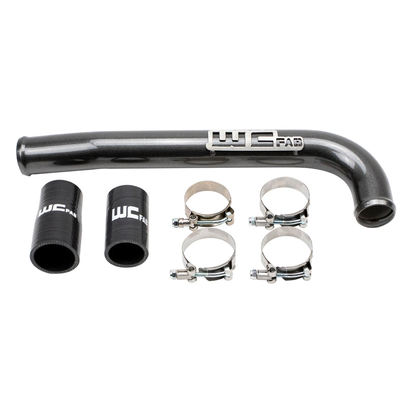 Wehrli 03-09 Cummins 5.9L/6.7L Upper Coolant Pipe - Flat Black