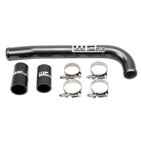 Wehrli 03-09 Cummins 5.9L/6.7L Upper Coolant Pipe - Cat Yellow