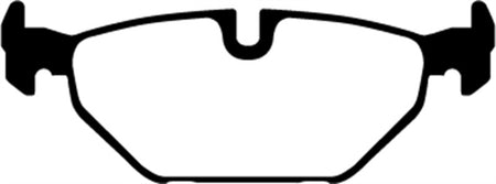 EBC 99-01 Saab 9-5 2.3 Turbo (Aero) Yellowstuff Rear Brake Pads
