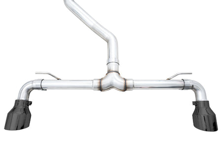 AWE 2022 VW GTI MK8  Track Edition Exhaust - Diamond Black Tips