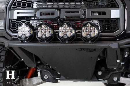 Addictive Desert Designs 17-20 Ford Raptor Pro Add-On Light Hoop - Hammer Black