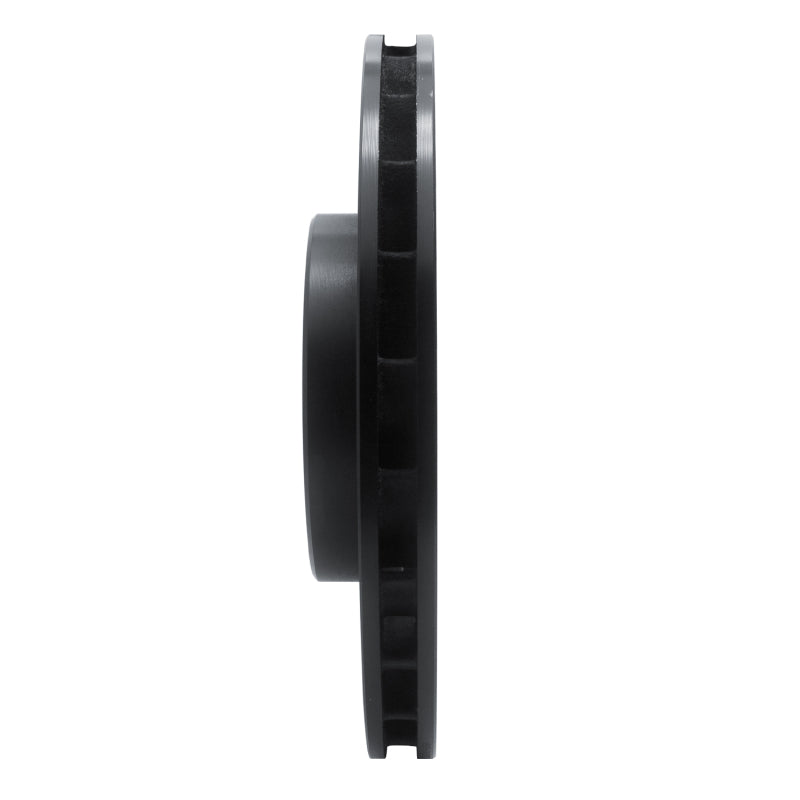 R1 95-99 BMW M3 E36 Right Front Slotted Black Brake Rotor