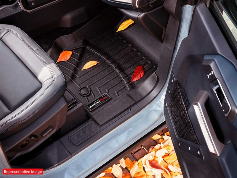 WeatherTech 25-26 Lincoln Navigator 2nd Row Rear FloorLiner 2pc - Black