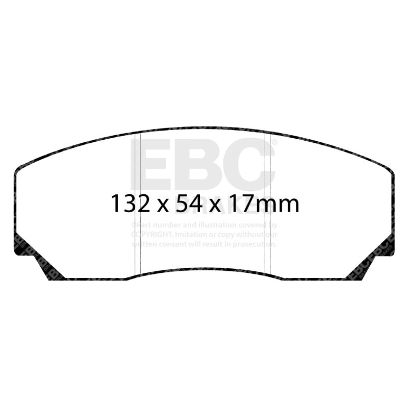 EBC Racing 90-94 Lotus Carlton RP-1 Race Front Brake Pads