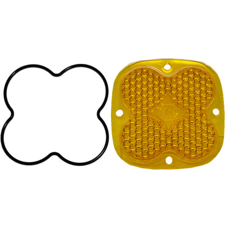 Baja Designs Squadron Series Work/Scene Lens Kit - Amber