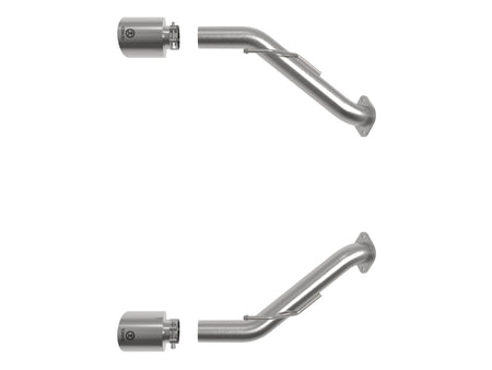 aFe 2023 Nissan Z V6-3.0L (tt) Takeda Stainless Steel Axle-Back Exhaust System w/ Polished Tip