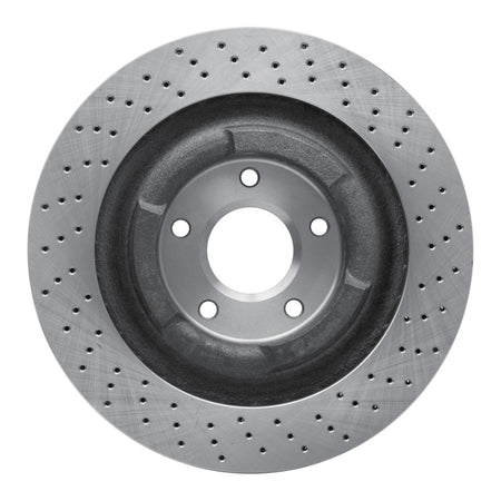 DFC 06-13 Chevrolet Corvette Front Drilled Brake Rotor