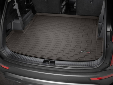 WeatherTech 2020-2022 Kia Telluride Cargo Liners - Cocoa