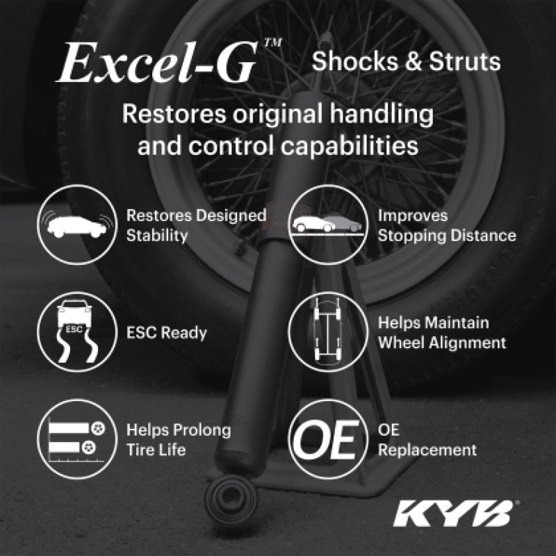 KYB 19-21 Chevrolet Silverado w/ Z85 / GMC Sierra w/ Z85 (Increased Capacity) Excel-G Shock - Rear