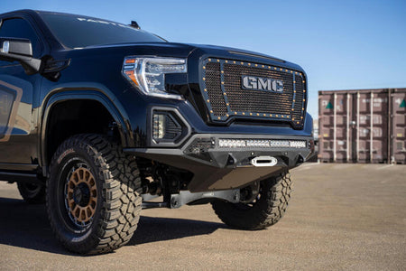Addictive Desert Designs 2019 GMC Sierra 1500 SF Front Bumper w/ Winch Mount & Sensor Cutout