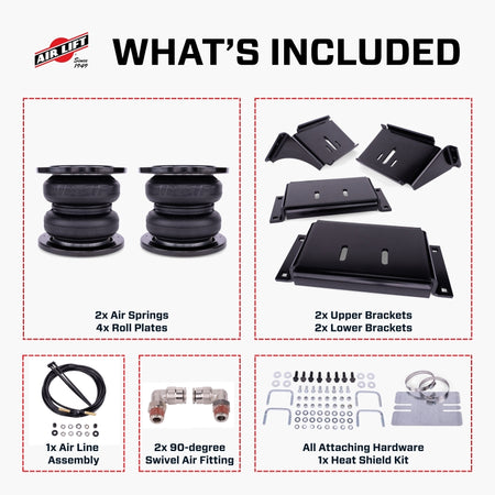 Air Lift LoadLifter 7500 XL Ultimate Air Spring Kit 16-25 Chevy/GMC Silverado/Sierra 3500HD
