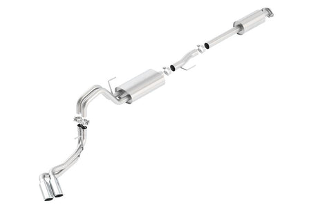 Borla 15-16 Ford F-150 3.5L EcoBoost Ext. Cab Std. Bed Catback Exhaust S-Type Truck Side Exit