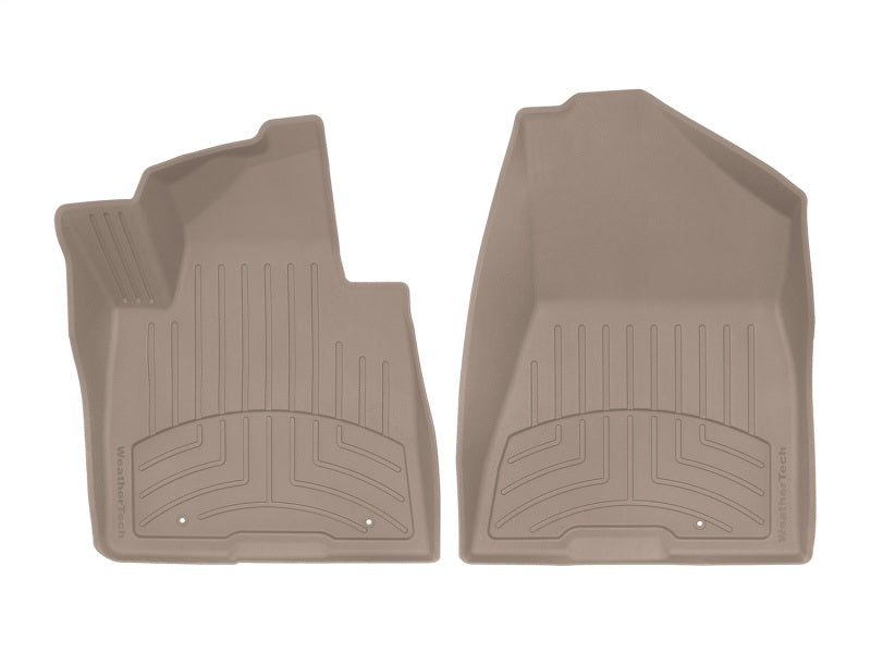 WeatherTech 2017+ Kia Sportage Front FloorLiner HP - Tan