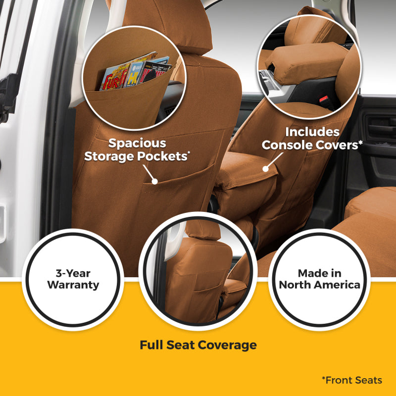Covercraft 23-26 Toyota Corolla Carhartt PrecisionFit Custom Second Row Seat Covers